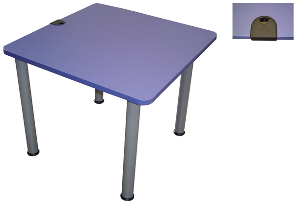 B60 Table with Inlay Cable Port