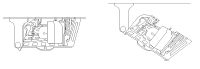 Fold Down Cable Management - Layline any length LL (per lm)