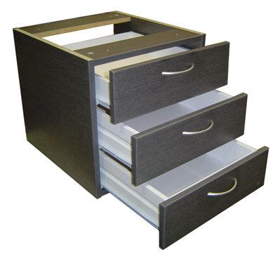 3 Drawer Pedestal