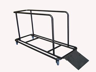Heavy Duty Round Folding Table Trolley