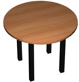 B50 Meeting Table 800 Dia Top