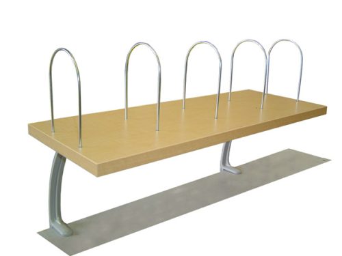 Clamp on Shelf
