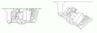 Fold Down Cable Management - Layline any length LL (per lm)